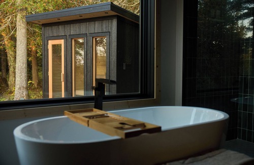 Lutsen Cabin | NEW - Cedar Solace Cabin with Custom Sauna, Private Forest & Lake Superior Views