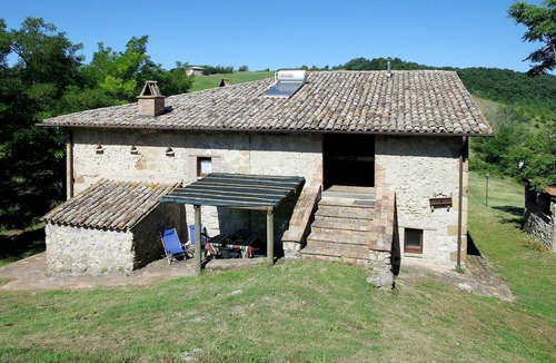 Castiglione in Teverina Villa | Nice apartment in villa for 2 people with WIFI, pool and patio