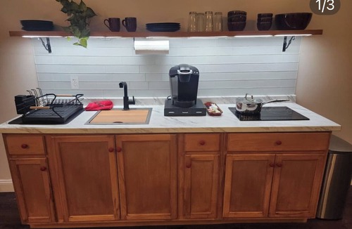 Fife Lake Apartment | Northern Michigan Woodland Retreat - Cozy Comfort Near City Conveniences