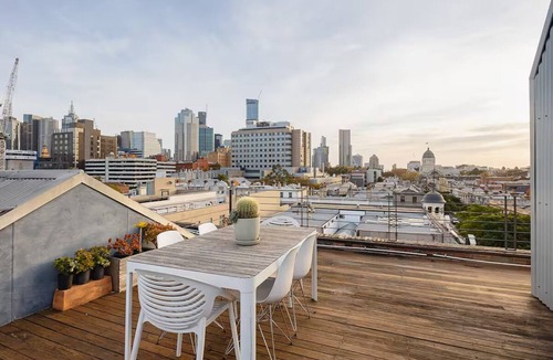 Fitzroy Apartment | Penthouse on Gertrude with private rooftop terrace