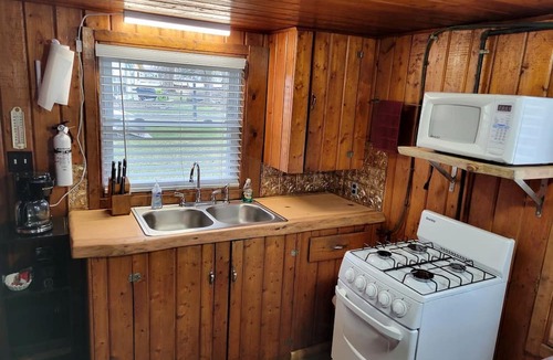 Houghton Lake Cabin | Pet-Friendly Lake Cabin with Dock & Kayaks & Fire Pit in Houghton Lake, Michigan
