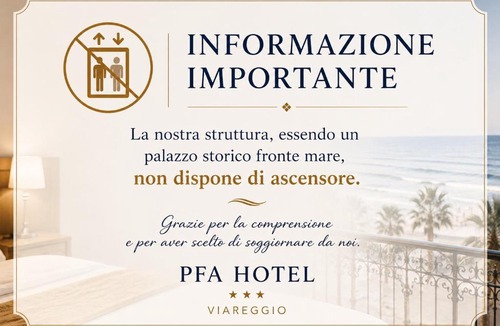 Viareggio Hotel | PFA Hotel - Viareggio