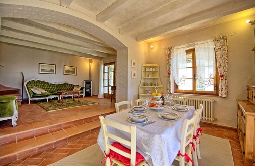 Castellina in Chianti Villa | Private Villa with private pool, A/C, WIFI, TV, patio, panoramic view, close to Greve In Chianti