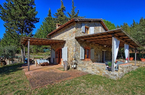 Castellina in Chianti Villa | Private Villa with private pool, A/C, WIFI, TV, patio, panoramic view, close to Greve In Chianti