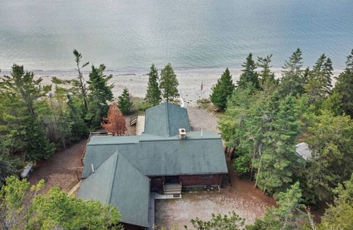 Alpena House | Private Lake Huron Retreat with 200’ of Shoreline, 1.4 Acres & Water Views