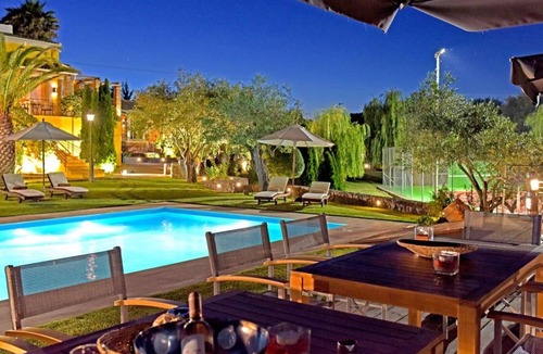 Parelia Villa | “Private Luxury Estate with Pool, Tennis & Cinema”(sleep 18-25)