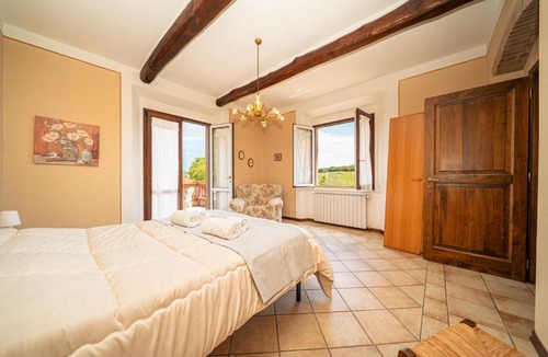 Pomarance Apartment | Private Tuscan Villa with Pool near Volterra
