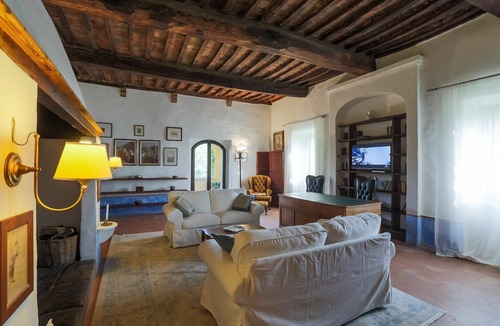 Pienza Villa | Private Villa with WIFI, A/C, private pool, TV, patio, panoramic view, close to Montepulciano