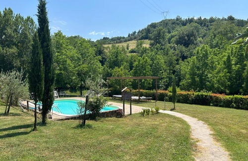 Montaione Villa | Private Villa with private pool, A/C, WIFI, TV, pets allowed, panoramic view, close to San Gimignano