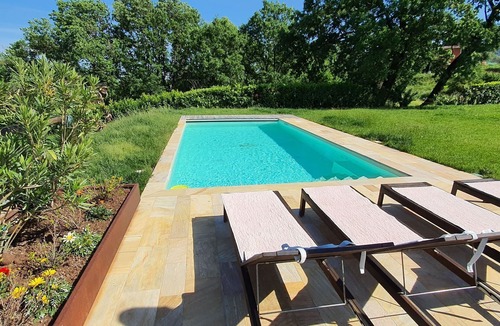 San Ginese Villa | Private Villa with WIFI, private pool, TV, pets allowed, panoramic view, parking, close to Lucca
