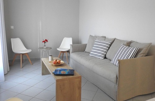 Stalida Villa | R 3010 Villa Eadric with Sea View, Sofa Bed & Two Balconies.