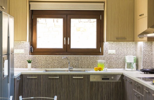 Geropotamos Villa | Renta Villa Eleni, with Pool, BBQ & Playground, Close to the beach
