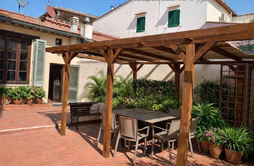Santo Spirito House | San Frediano, terrace, patio, and heating pool