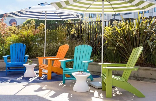 Fisherman's Wharf Hotel | Scenic Partial View From Your Relaxing Room w/Outdoor Pool Access