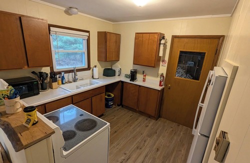 Herron House | Secluded 3 Bedroom Lodge NE of Curran MI in 80 Acres of Forest - Sleeps 6