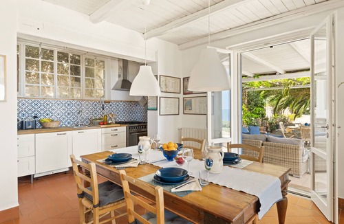 Monte Argentario Villa | Secluded villa with a sea view, a pool, and private beach access