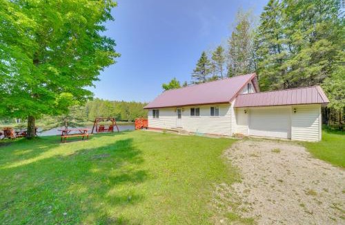 Cornell House | Ski, Ice Fish & Snowmobile: Getaway w/Deck!
