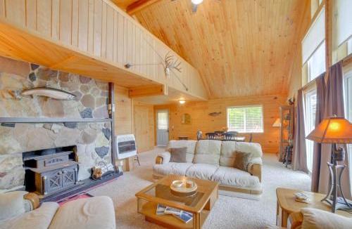 Cornell House | Ski, Ice Fish & Snowmobile: Getaway w/Deck!