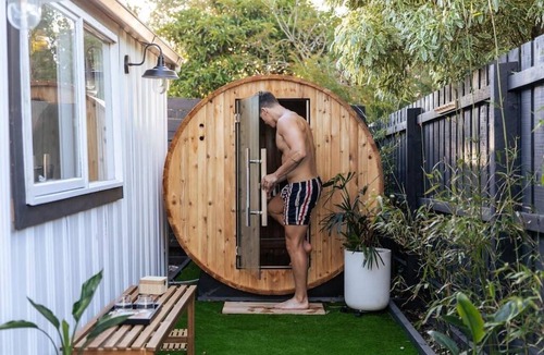 Rosebud House | Sol Coastal Retreat | Outdoor Spa and Sauna