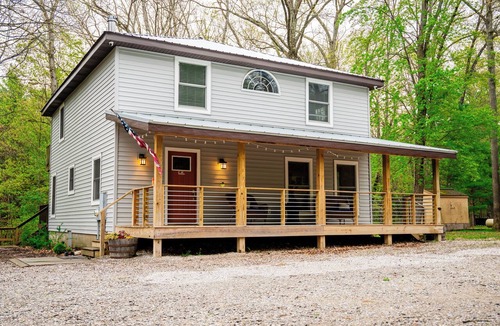 Irons House | Spacious cabin ORV trails Big Bass Lake access Plenty of parking!