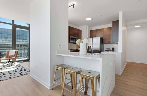 Downtown Chicago Apartment | Spacious Penthouse Trio + Skyline Views for Groups