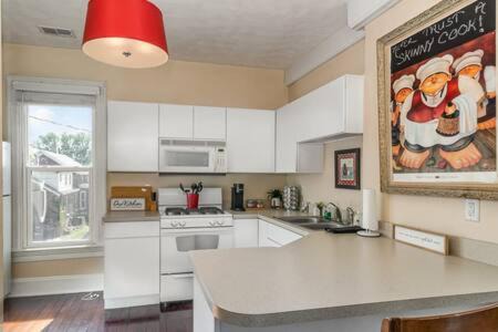 Michigan City Apartment | Studio w King Bed Walking distance to Beach & Shops