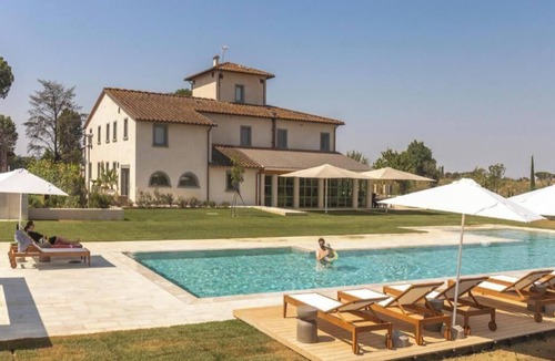 San Miniato Basso House | Tenuta Asmara Luxury Resort: Suite with Pool View
