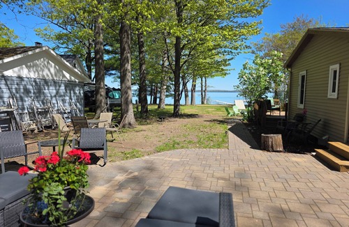 Higgins Lake Cottage | The ultimate lakefront escape right on the shores of beautiful Higgins Lake!