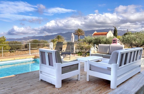 Sitia Villa | Theasis Serenity Residence, Secluded Private Pool Retreat with Sea View