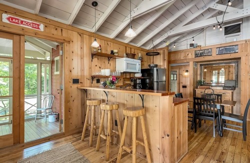 Saugatuck Cottage | THREE COTTAGE FAMILY COMPOUND - Hot Tub + Fire Pit with water/downtown views