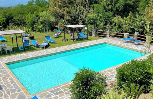 Capannori Apartment | Tuscan Escape in the Woods with Pool & Nature near Lucca