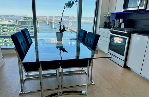 South Beach Apartment | Unforgettable Luxury Penthouse ★ Iconic Bay Bridge & Skyline Views in SF