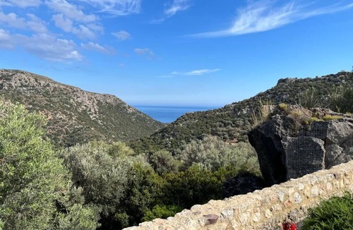 Kantanos-Selino Villa | Unique, luxurious, staffed villa with cinema and pool overlooking the sea