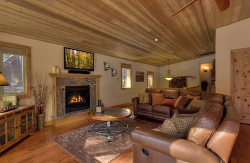 Montgomery Estates Cabin | Upscale Mountain Home with Hot Tub and Foosball