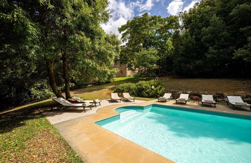 Gambassi Terme Villa | Villa Linchiano with Historic Tower and Private Pool
