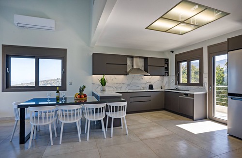 Mikro Metchi Villa | Villa MareMonte with private swimming pool , tennis , soccer , basketball courts