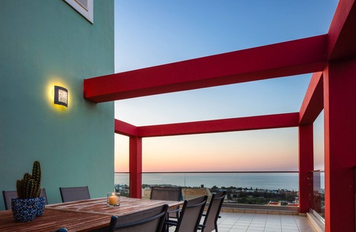 Adelianos Kampos Villa | Villa Mondo Blu - Seaview Summerhouse in Crete