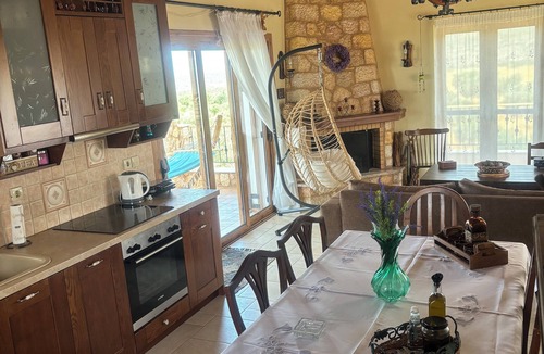 Demonia Villa | Villa Othon - Leni Τhe most beautiful sunsets in the Laconian Gulf.