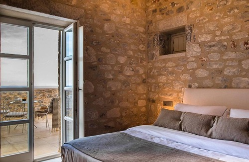 Areopoli Villa | Villa Solyra, Divine Sea Views, Private Hot Tub, Furnished Terrace, Shared.