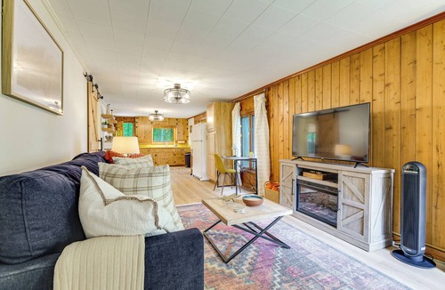 Lewiston Cabin | Waterfront Tee Lake Cabin: Dock, Fire Pit + More!