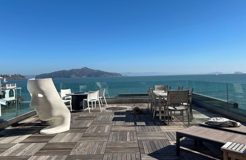 Sausalito House | Waterfront with Rooftop Deck 30 Night Min Stay