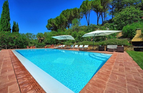 Magliano Villa | Wonderful private villa with pool, WIFI, A/C, balcony and panoramic view, close to Greve In Chia.