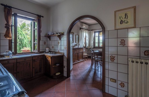 Monsummano Terme Villa | Wonderful private villa for 6 guests with A/C, WIFI, TV, balcony, pets allowed and panoramic view