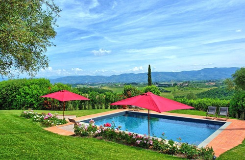 Cerreto Guidi Villa | Wonderful private villa for 12 people with WIFI, A/C, private pool, patio and panoramic view