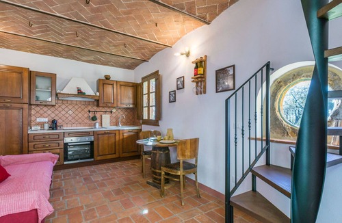 Montescudaio House | Wonderful private villa for 3 guests with A/C, WIFI, patio and panoramic view