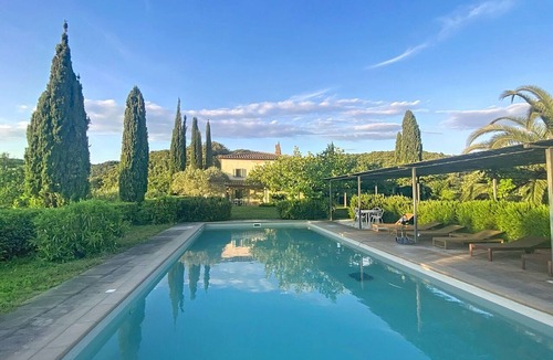 Riparbella Villa | Wonderful private villa with WIFI, private pool, balcony, pets allowed and panoramic view