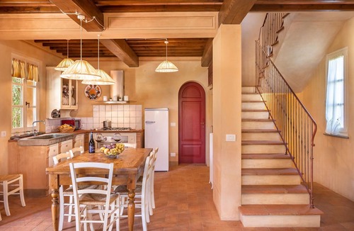 Colle di Compito Villa | Wonderful private villa for 6 guests with private pool, WIFI, A/C, TV and veranda, close to Lucca