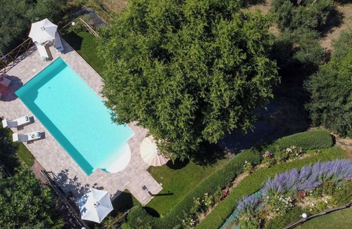 Panicale Villa | Wonderful private villa for 6 people with private pool, WIFI, A/C, TV, patio and pets allowed