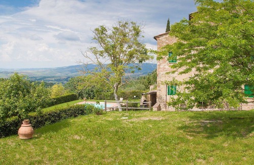 Volterra Villa | Wonderful villa for 9 guests with WIFI, private pool, TV, patio, pets allowed and panoramic view