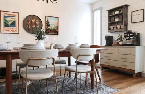 Southwest Calgary House | Woodland Retreat Espresso Maker Games Room